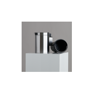 Poubelle murale 3L en acier inoxydable - avec seau intérieur plastique - SKU: H-776-P49003W_1