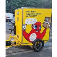 Vélo cargo triporteur VUF avec module Cleaner - 150 kg - Transport de déchets verts, palettes et matériel d'entretien_2