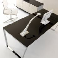 Arko - Bureau de direction contemporain - lignes pures et personnalisables_1