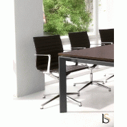 Siège de réunion design Evole - Mobel Linea - Noir_0