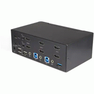 Commutateur KVM HDMI 2.0, 2 Ports, 2 àÉcrans - 4K 60Hz Ultra HDR - Commutateur KVM de Bureau 4K HDMI_1