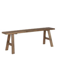 Banc en bois recyclé 108x29,5x36,5 cm_1