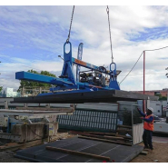 Palonnier à ventouse pour pose de béton fibré ultra-hautes (BFUP) - Capacité jusqu'à 4,6 tonnes_1