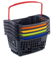 Panier de magasin 20 Litres - Design moderne - Anse ergonomique - 100% recyclable_1
