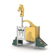 Structure pour aire de jeux - Le Petit Safari LDSAF10100 - Pour enfants dès 1 an - Capacité 12 personnes_1