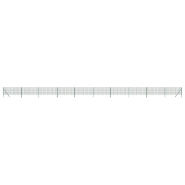 Vidaxl clôture en treillis métallique vert 1,1x25 m acier galvanisé 154058_1