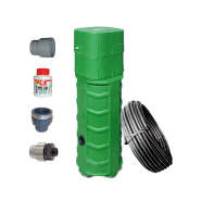 Poste de relevage Sanirel® - HT 210 cm - Cuve 500L, PEHD imputrescible, pour fil d'eau profond_1