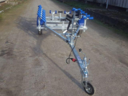 Porte-bateau pneumatique multirouleaux - SW345 - PTAC : 500Kg - 1 essieu - Référence - G500J12 - Sun Way_1