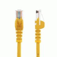 StarTech Cble réseau Cat5e sans crochet de 5 m - Jaune_1