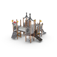 Structure multi-jeux en bois pour enfants 3 à 5 ans - UniMini Edsberg 8055758 - Hags_1