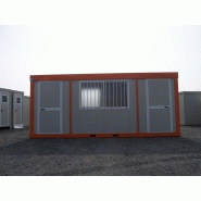 Bungalow de chantier isoplus / bureau / 3 x 2 x 2.5 m_1