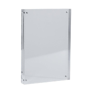 Cadre transparent magnétique en PMMA A5 150x210mm - Utilisable en portrait ou paysage_1