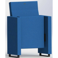 Fauteuil d'amphithéâtre, dossier et assise avec ABS antichoc - Etiuda_1