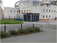 Local poubelle démontable résistant en acier galvanisé de 2 mm