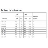 T12k Groupe électrogène industriel - SDMO - 400/230V - Coffret standard - Moteur Mitsubishi S3L2-SD_1