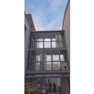 Façades Alumaine - largeur de vue 50 mm - grandes dimensions à angles variables rentrants et sortants_1