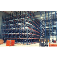 Rayonnage industriel robuste, modulable et innovant pour l'entreposage de grandes quantités de marchandises_1