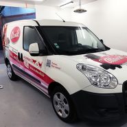 Création et fabrication de marquage véhicule semi covering