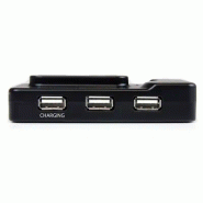 StarTech Hub combiné USB 3.0/2.0 6 ports avec port de_1