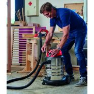 Aspirateur eau et poussière TC-VC 1930 SA - Einhell - Cuve inox 30L - 1500W_1