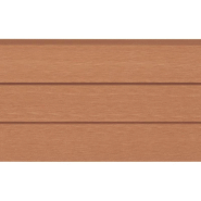 Vidaxl ensemble de clôture wpc 3 carré 526x187 cm marron 3053263_1
