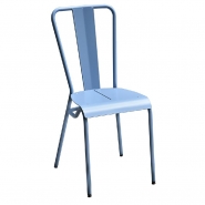 Chaise de restaurant Sanks (CA) - hauteur 90 cm, largeur 40 cm, profondeur 51 cm, poids 6,5 kg_1