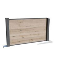 Clôture PVC brise-vue - Virtuose - Gamme Tendance avec dimensions sur-mesure et impressions personnalisées_1