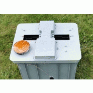 Épouvantail gonflable avec cycles réglables pour protection des cultures