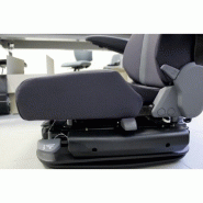 Siège pneumatique KAB 85K6 luxe - grand confort pour tracteur avec support lombaire_1