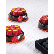 Mini Scarlet - Moule en silicone Pavoni Italia - 8 empreintes_1