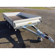 Remorque roues dessous - 2,65 X 1,65M - 2000 KG - HUMBAUR HN202616_1