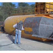 Sableuse renforcée spéciale location - modèles 50L et 100L - SR 50 / SR 100 avec épurateur intégré et brancards de protection_1