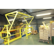 Système de barrière écluse OmniMetal - 1 500 à 2 000 mm - pour palettes jusqu’à 2 m de haut_1