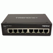 TRENDnet TI-PG80 Switch Rail DIN PoE+ Gigabit industriel renforcé à 8 ports_1