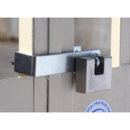 Porte-Cadenas THIRARD Pour Grille - Acier Cémenté, Verrouillage Ajustable - Sécurité Extérieur