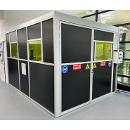 Cabines de Soudage LASER - certifiés CLASSE 4 - Cabin: 4m x 4m_1