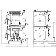 Fx Dual - Générateur de vapeur instantanée à tubes de fumée - Ici Caldaie - 100 à 300 kg/h_1