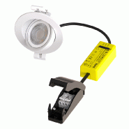LECCO Blanc Spot encastré 6W, 662-724Lm, dimmable, CCT 2700-3000-4000K - S0270690D - SOLUM_1