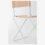 Lfm5044_9626 - chaise pliante en cuir naturel tanné végétal - Lafuma - en tube d'acier_1