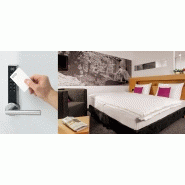 Garniture électronique à code pin et à badge rfid - safe-o-tronic access ds400_1