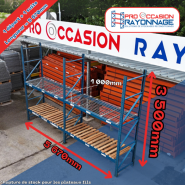 Lot de rayonnage industriel - Hauteur 3 500mm, Longueur 5 670mm, Profondeur 1 000mm - Provost Propal_1