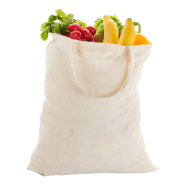 Tote bag en coton - anses courtes 350 mm - 100% coton 105 g/m² - couleur beige_1