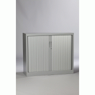 Armoire métallique à rideau PVC ABR10 - 1020 x 1000 x 440 - robuste et silencieuse_1