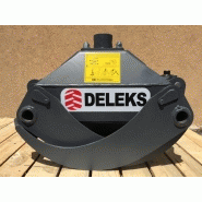 Dk-11 grappin forestier pour mini-pelle 1.8-3.5 tonnes - deleks srl_1