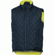 Gilet chaud réversible haute visibilité - Polyester Oxford enduit PU - Fidjihv_1