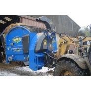 Pailleuse agricole avec tapis à chaînes plates renforcées