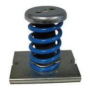 Plot sur ressort capable de reprendre des charges unitaires de 50 à 315 kg - Gamme AG_1