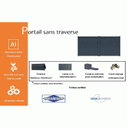 Portail battant sans traverse - 3000 / 1390_1