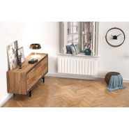 Radiateur BELIZE II Bas Wi-Fi 12 éléments Blanc - Rointe - BFW1500RADC2_1