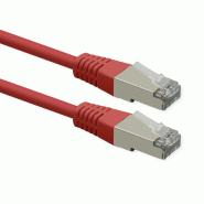 ROLINE Cordon Cat.6 (Classe E), PoE, S/FTP (PiMF) , rouge, 1,5 m_1